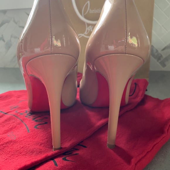 Authentic Christian Louboutin Pigalle 100 Patent Size 39 - Picture 5 of 14